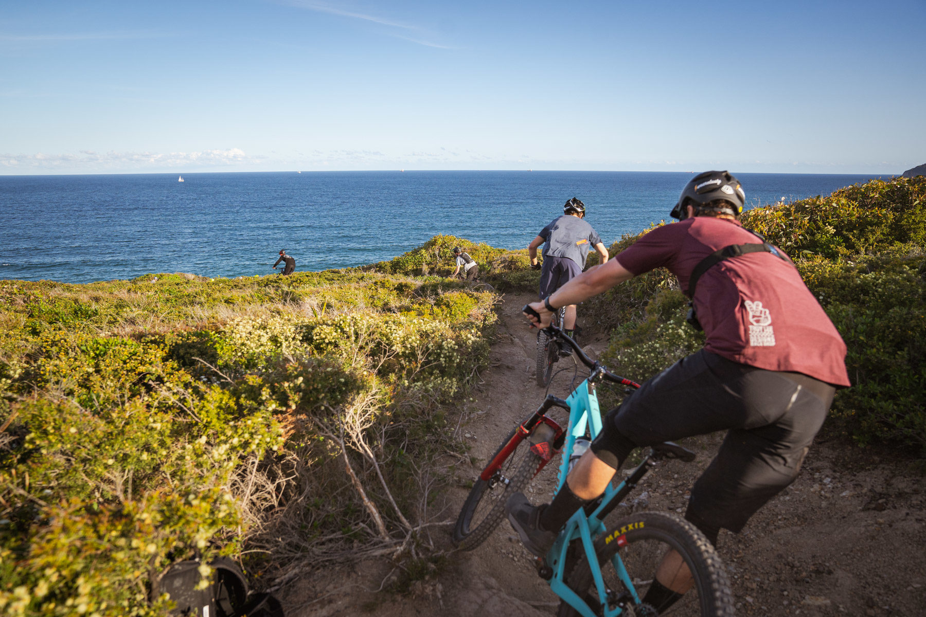 beautiful seaside Glenrock mountain bike trails