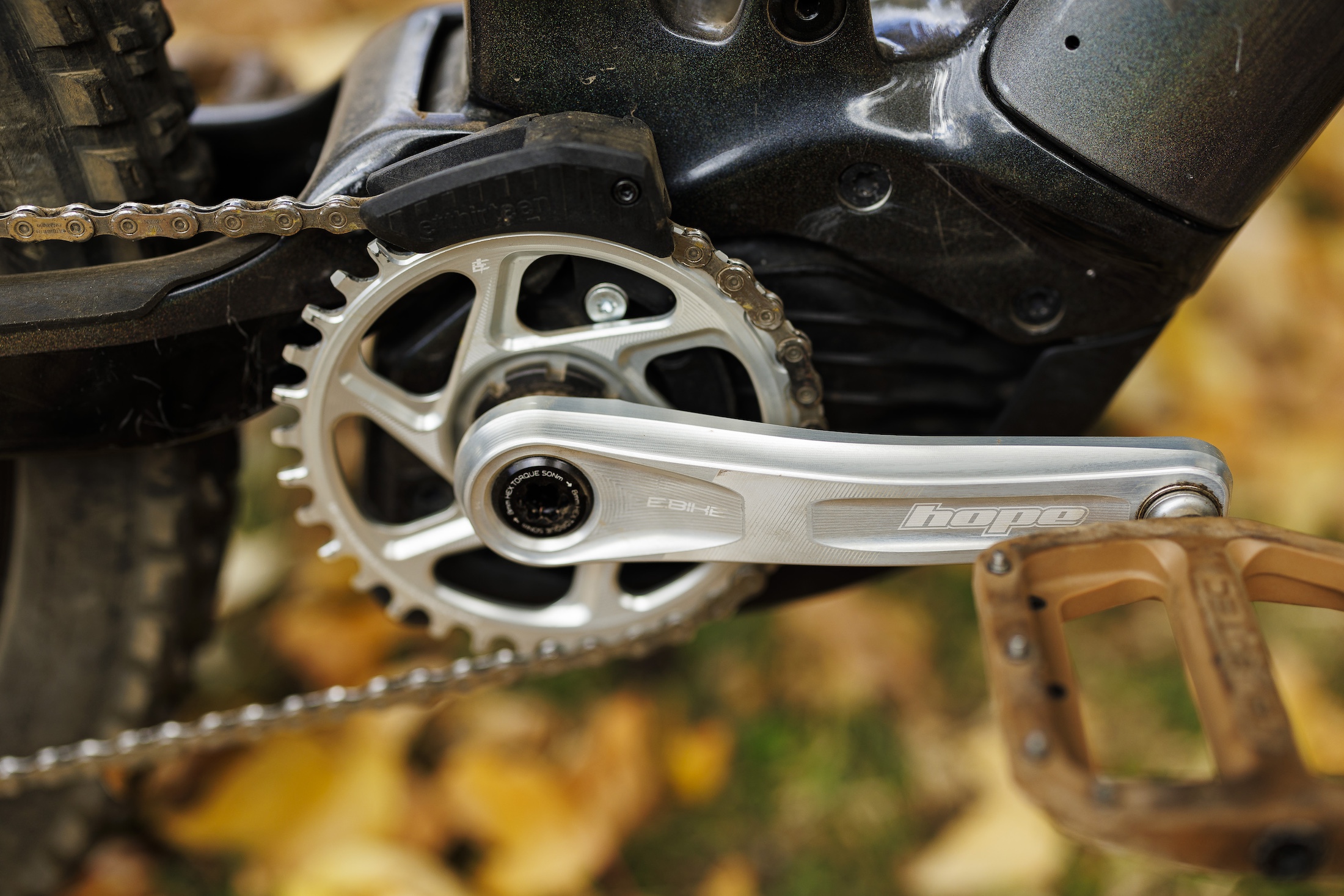 hope e-bike crankset bosch emtb chainring