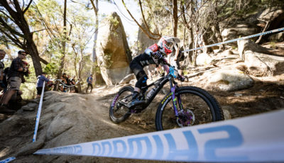 A rider descends Detonate